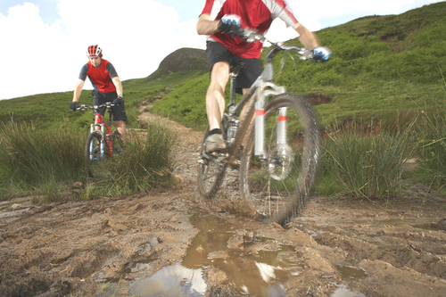 State officials are urging hikers and bikers to avoid muddy trails during spring runoff.