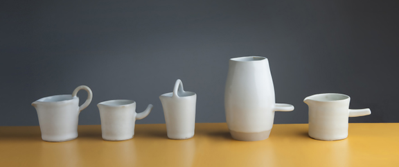 Carol Ross’s functional pottery.