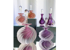 Glass perfume bottles from Readsboro Glassworks.