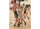 The Wildcats’ Katelyn Longe, right, in game from earlier in the season, had a big game in the win over Black River.       